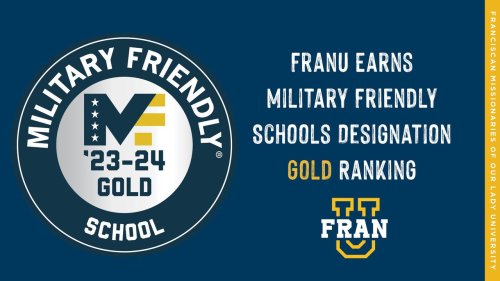 Photo post from Franciscan Missionaries of Our Lady University.