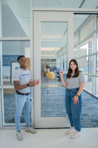 Carousel post from Franciscan Missionaries of Our Lady University.