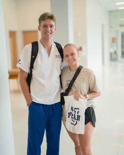 Carousel post from Franciscan Missionaries of Our Lady University.