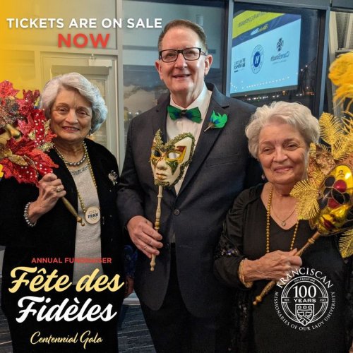 Photo post from Franciscan Missionaries of Our Lady University.