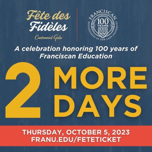 Photo post from Franciscan Missionaries of Our Lady University.