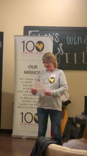 Photo post from 100+ Women Who Care: Hawkeye Chapter.