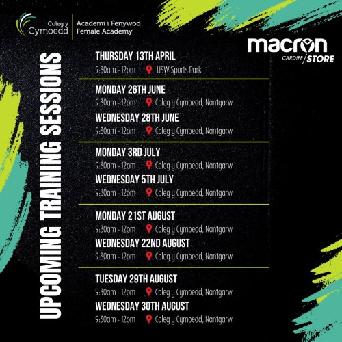 Photo post from @CymoeddSport.