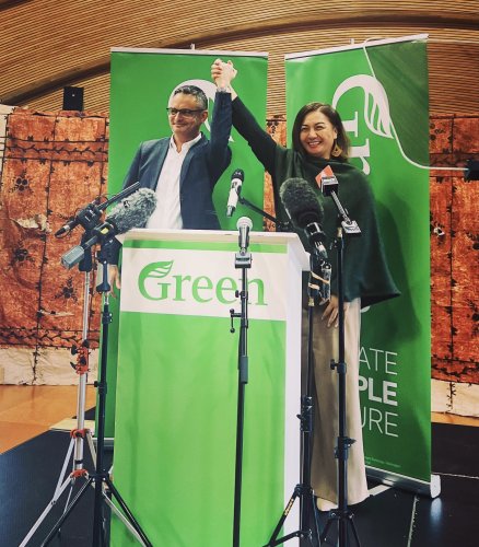Photo post from @NZGreens.