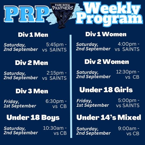 Photo post from parkroyalpanthers.hockeyclub.