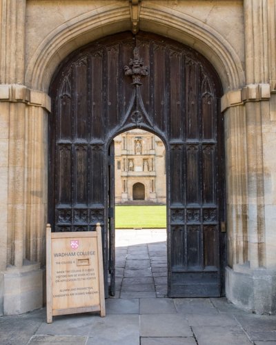 Carousel post from wadhamoxford.