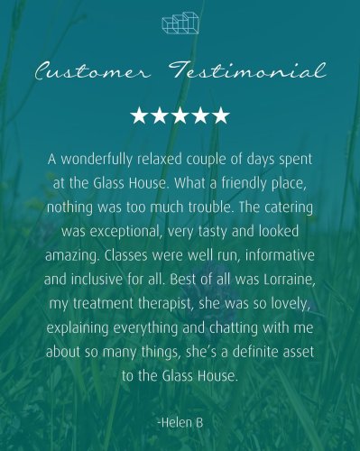 Photo post from glasshouseretreat.