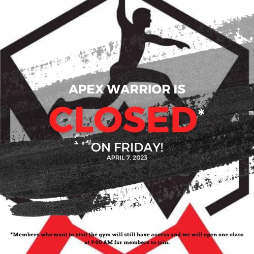 Photo post from apexwarriorfitness.
