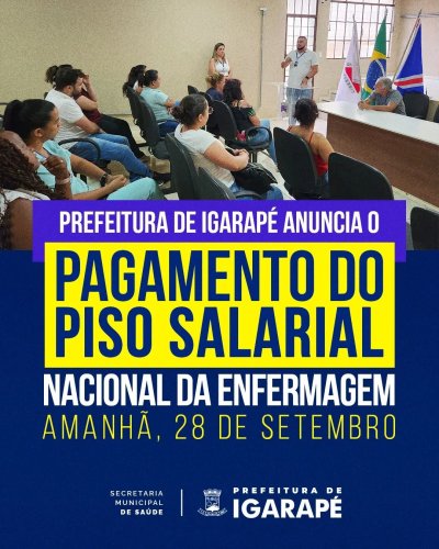 Photo post from prefeituradeigarape.