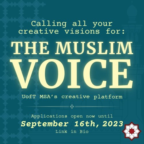 Photo post from uoftmsa.