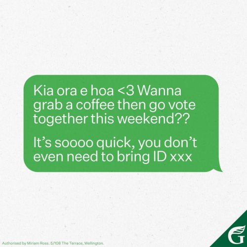 Photo post from nzgreenparty.