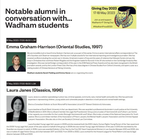 Photo post from wadhamoxford.