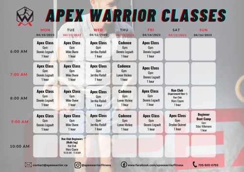 Carousel post from apexwarriorfitness.