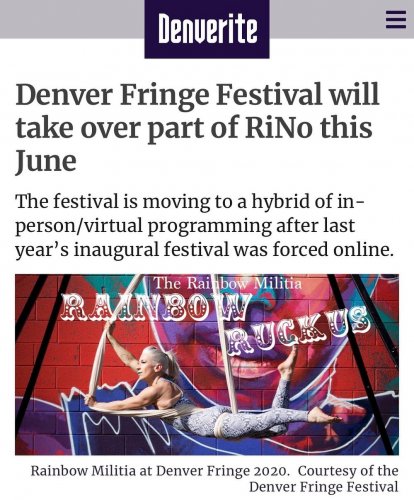 Photo post from denfringe.