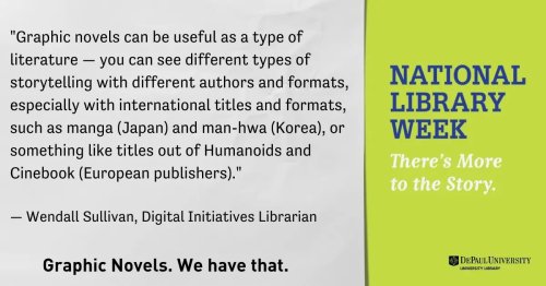 Photo post from depaul_library.