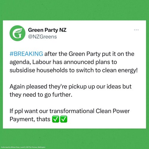 Carousel post from nzgreenparty.