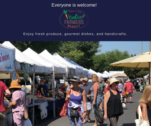 Photo post from visaliafarmersmarket.