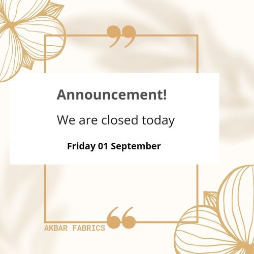 Photo post from akbar_fabrics_.