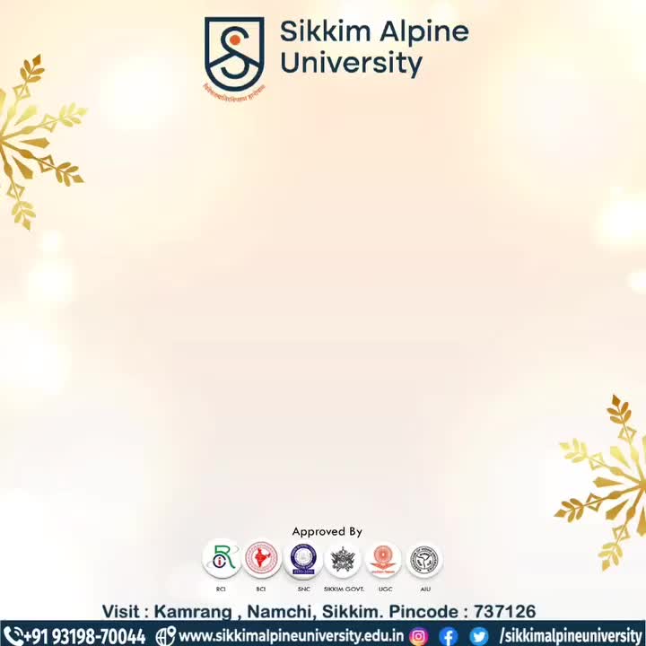 Video post from sikkimalpineuniversity.