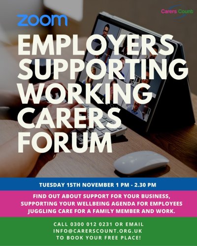 Photo post from carerscountkirklees.