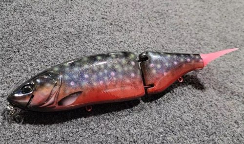 bgc_swimbaits trout repaint.. -One of the best trout glides I have used!  #swimbaitculture #swimbaitsonly #swimbaits #swimbaitwa #swimba