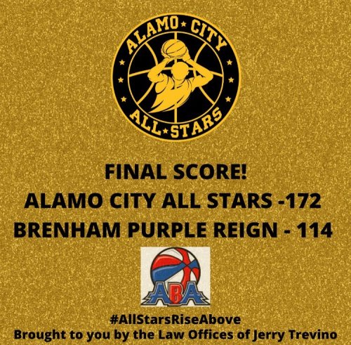 Photo post from thealamocityallstars.