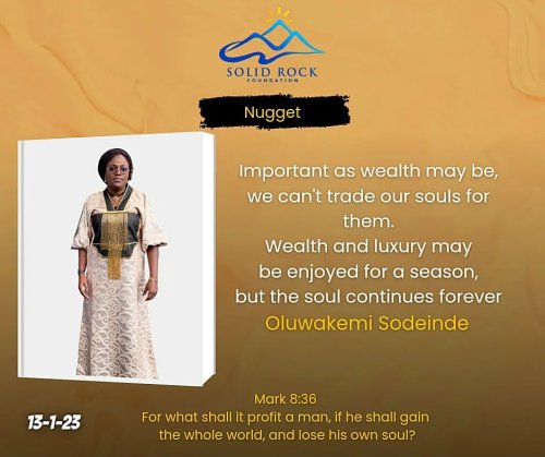 Photo post from solidrockfoundation_.