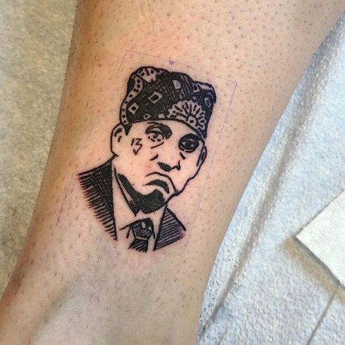 💨THE NOTORIOUS G.I.B💨 on Instagram: “Little Prison Mike from the office!  Thanks Tristan 🙌🏻 - mg*****@***** -… | Tattoos, Body art tattoos, Prison  mike