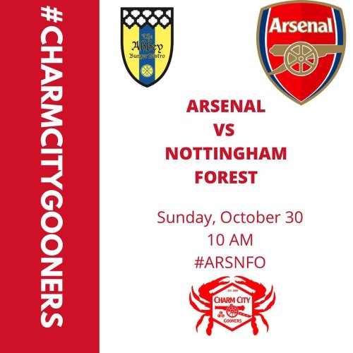 Photo post from charmcitygooners.