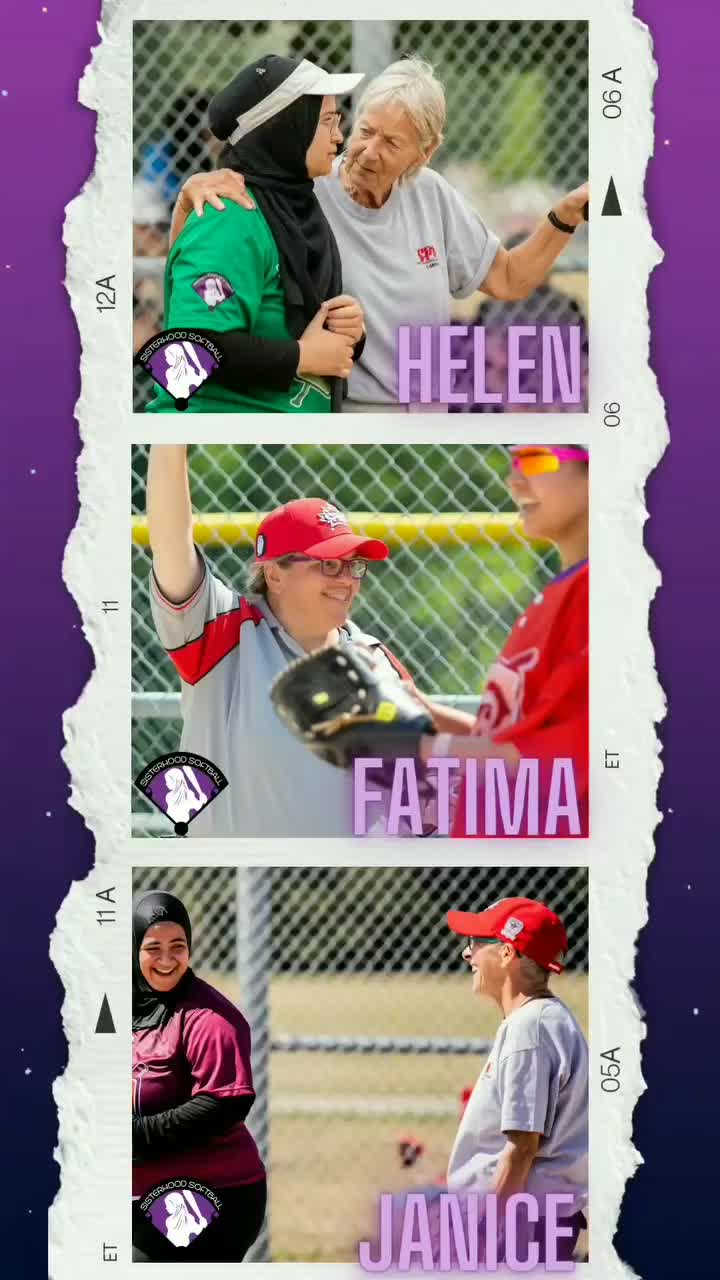 Video post from sisterhoodsoftball.