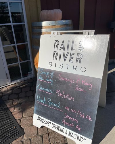 Carousel post from railandriverbistro.