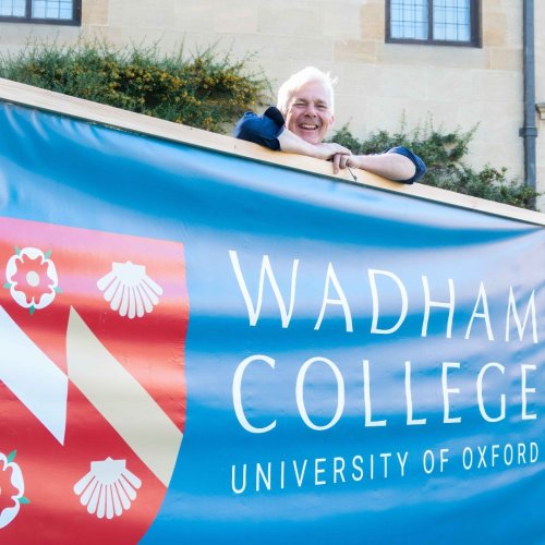 Carousel post from wadhamoxford.