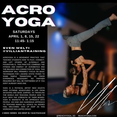 Photo post from reachyoga_sd.