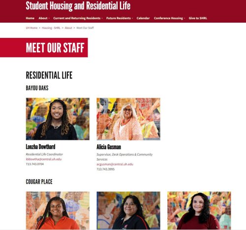 Photo post from uhhousing.