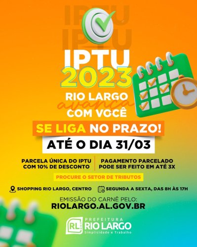 Photo post from prefeiturariolargo.