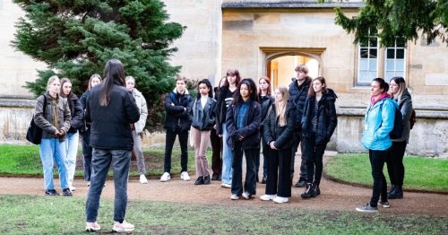 Photo post from wadhamoxford.