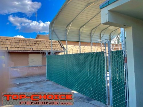 Carousel post from topchoicefencing.