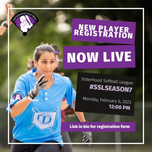 Photo post from sisterhoodsoftball.