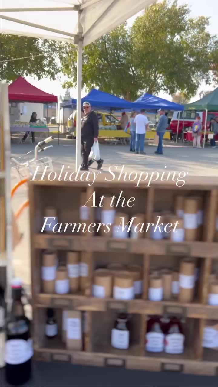 Video post from visaliafarmersmarket.