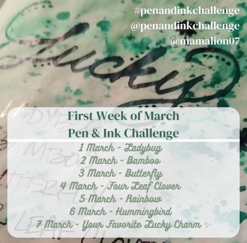Photo post from penandinkchallenge.