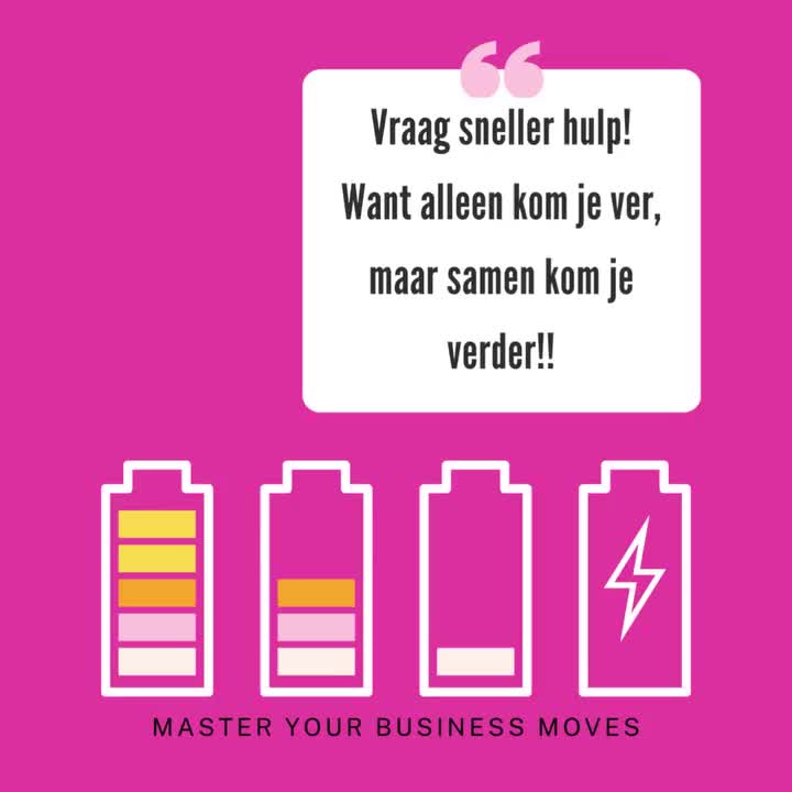 Video post from masteryourbusinessmoves.nl.