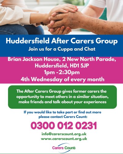 Photo post from carerscountkirklees.
