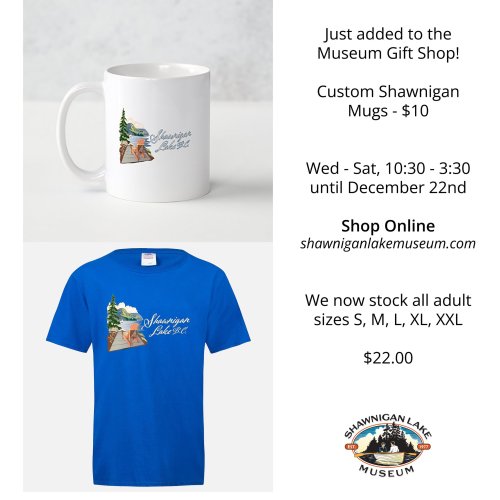 Photo post from shawniganlakemuseum.