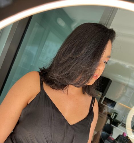 Carousel post from trindadehairstylist.