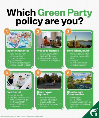 Photo post from nzgreenparty.