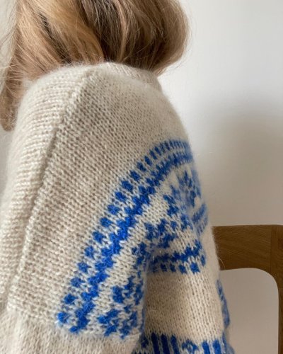 Porcelain sweater pattern (english) - Leknit