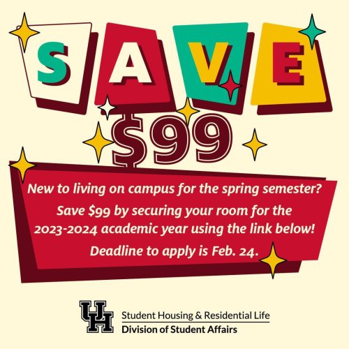 Photo post from uhhousing.