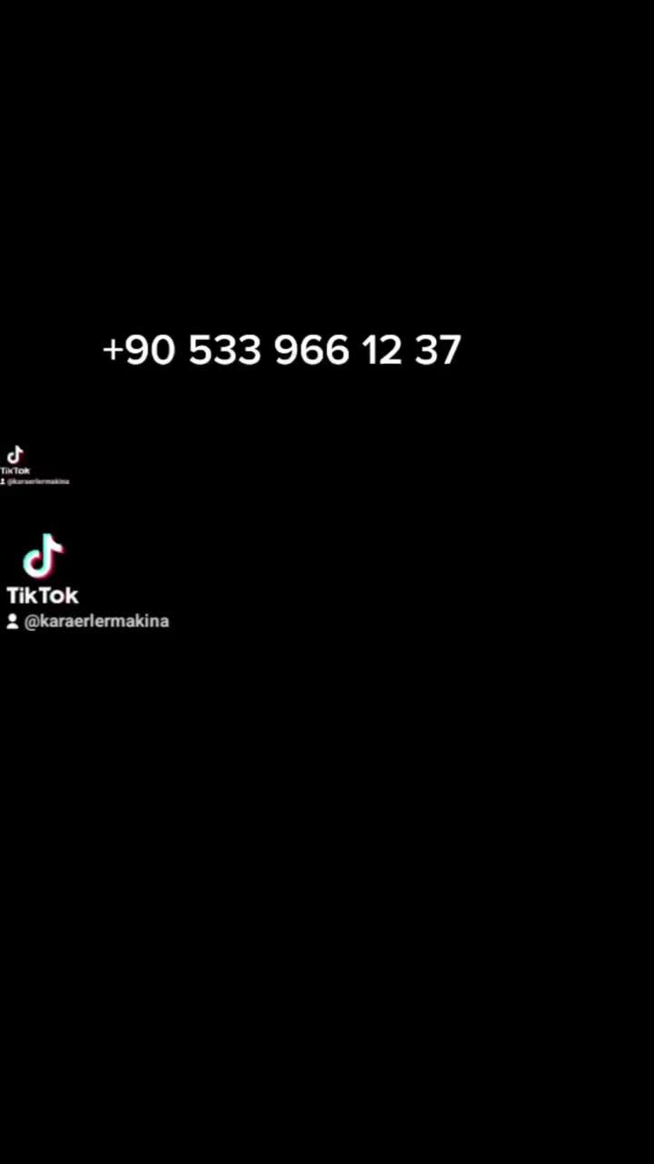 Video post from karaerlermakina.
