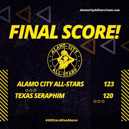 Photo post from thealamocityallstars.