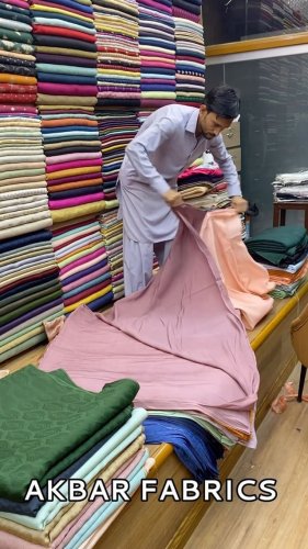 Video post from akbar_fabrics_.